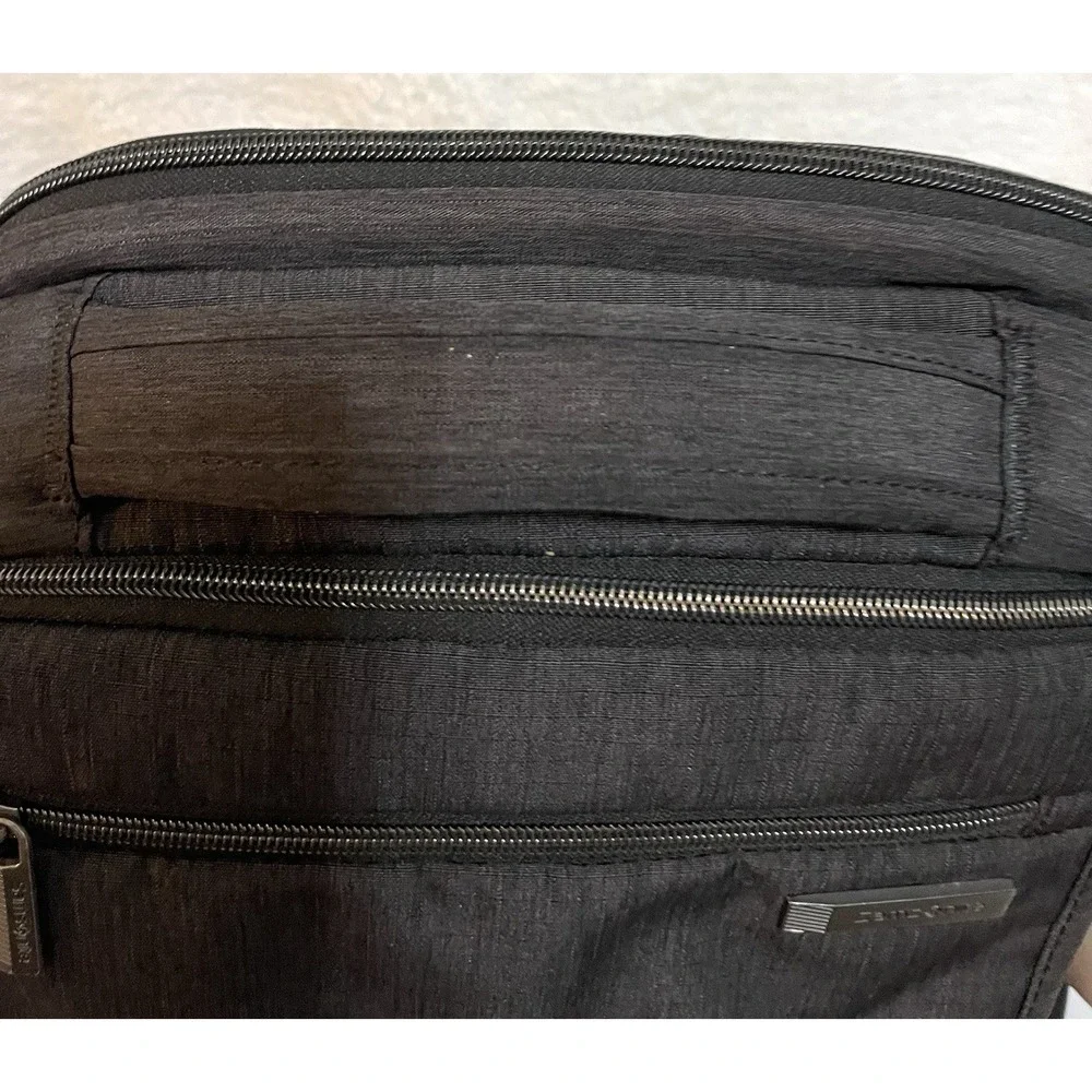 Samsonite Modern Utility Double Shot Laptop Backpack Charcoal Heather